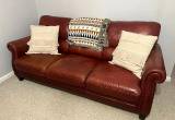 Super Nice Leather Broyhill Sofa
