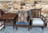 Free rustic table and chairs