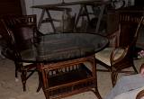 wicker table