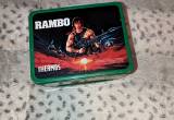 Rambo Tin Lunchbox mint condition!