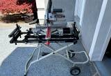 Miter Saw on Delta Saw/ Planer Stand