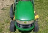 John dree riding lawnmower