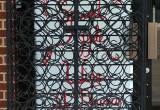 160 Bottle Ornate Wrought Iron Wine Cage