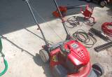 Push mower and misc tools