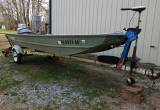 15 ft Alumacraft Boat & Trailer