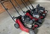 3 Commercial Push Mowers