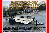 10' & 12' Mastiff Trailers Starting @