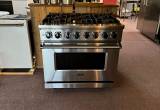 viking 36 inch freestanding stove