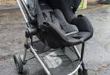 Evenflo pivot car seat/ stroller combo